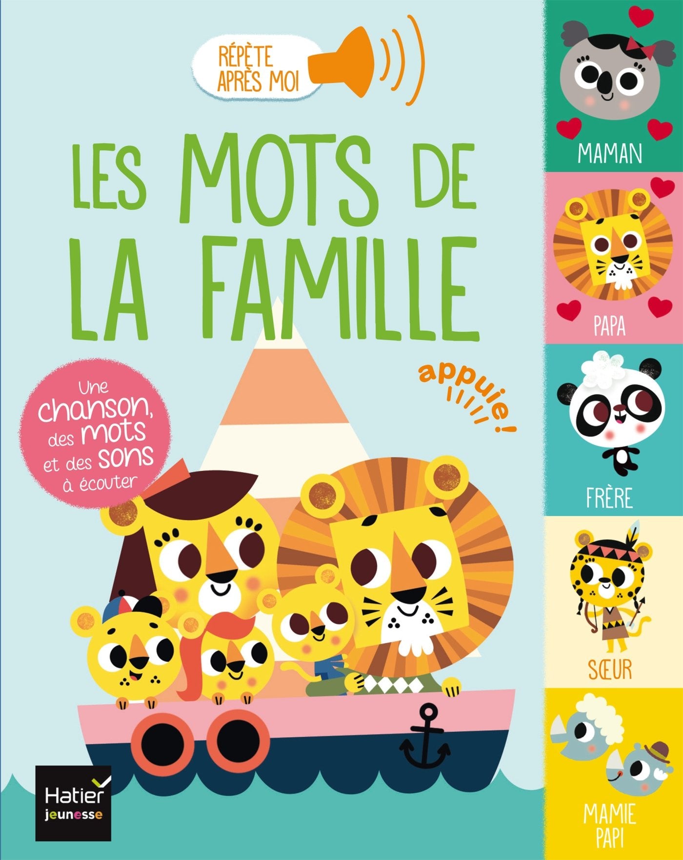 Répète après moi - Les mots de la famille 1/3 ans Children's books