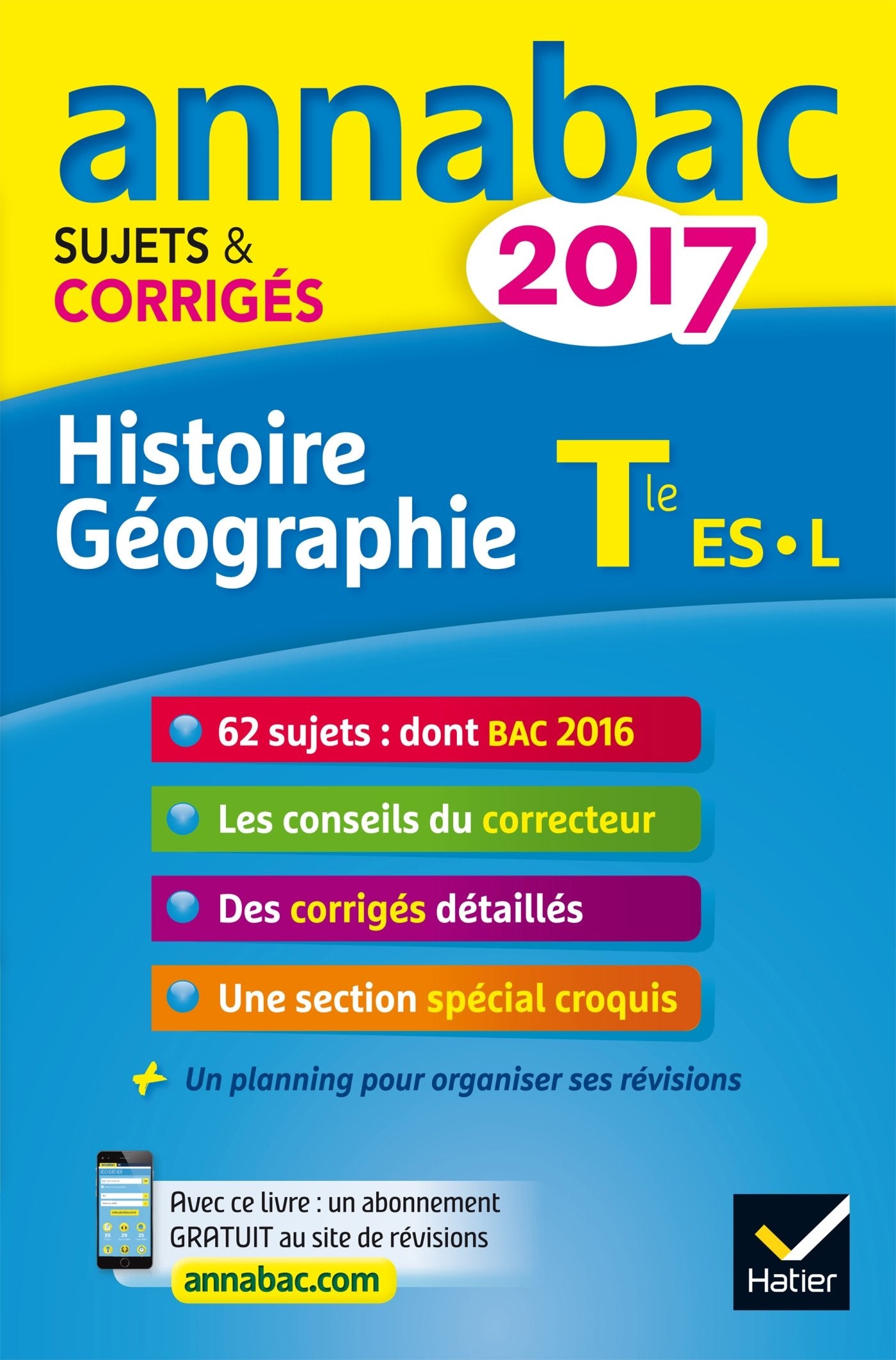 Histoire Géographie Tle séries L, ES: Sujets et corrigés Books