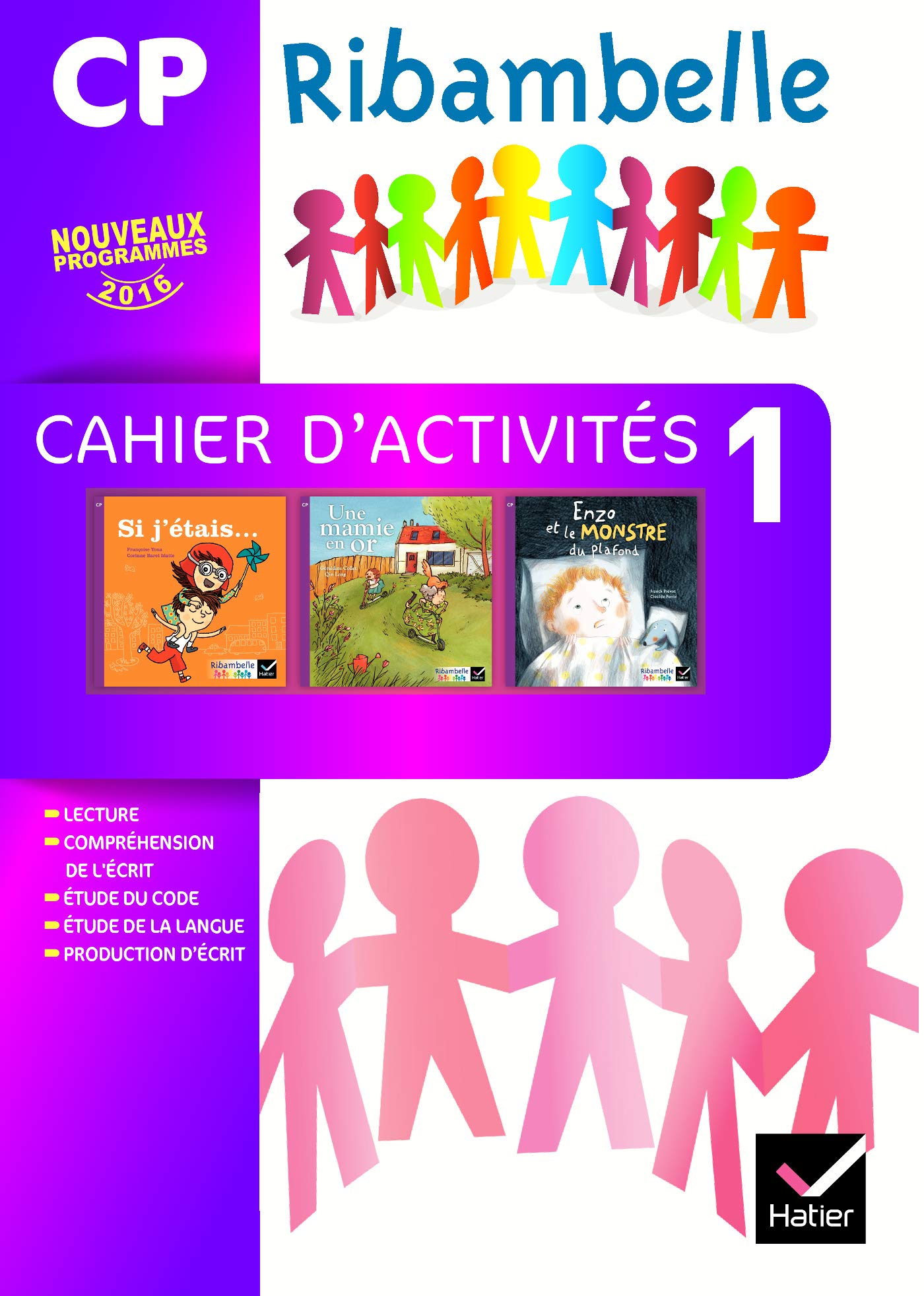 Ribambelle CP série Violette éd. 2016 - Cahier d'activités 1 PAS VENDU SEUL Professional & Reference Books