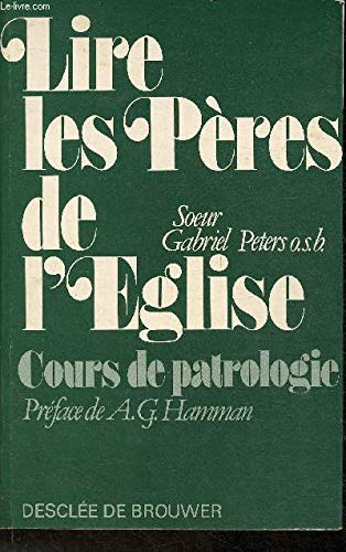 Product Image: Lire les pères de l'eglise (peters)