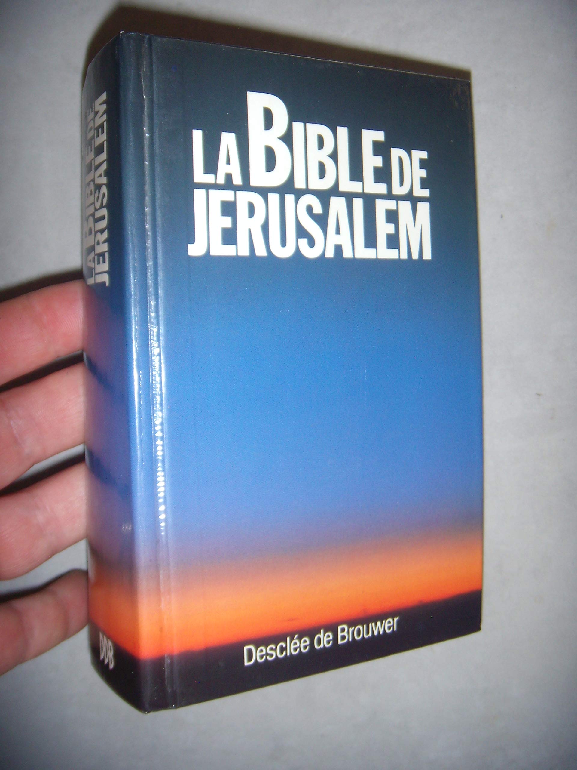 La Bible De Jerusalem. Edition Revue Et Corrigee Books