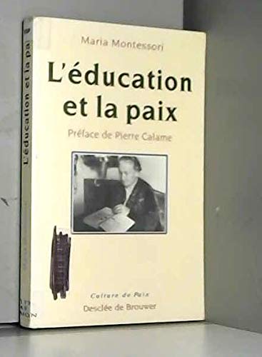 L'éducation et la paix Books