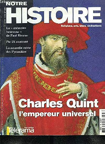 Notre Histoire 180 Charles Quint book