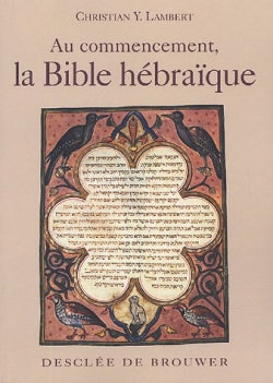Au commencement, la Bible hébraïque book