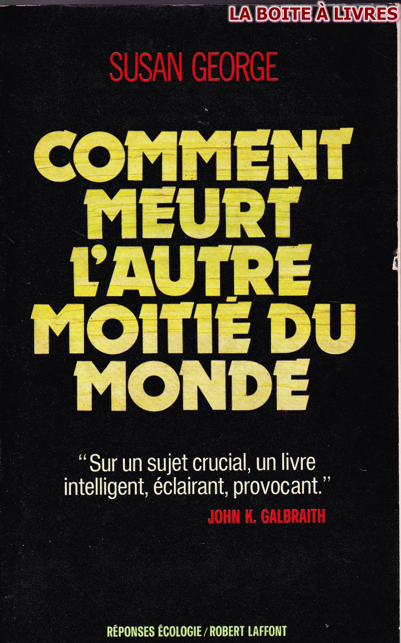 Comment meurt l'autre moitié du monde book
