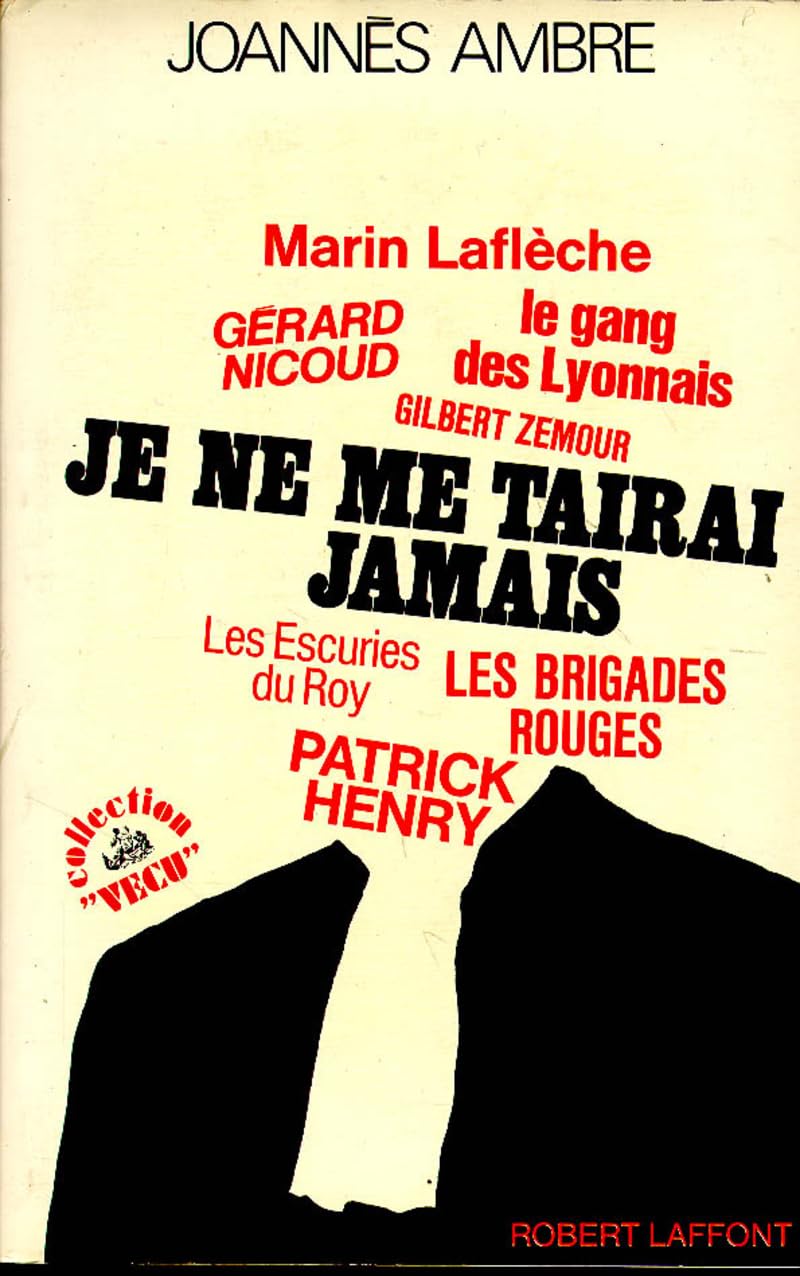 Je ne me tairai jamais Memories