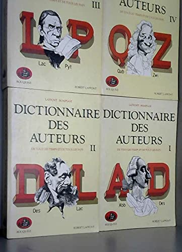 Dictionnaire Des Auteurs Coffret 4 Volumes book