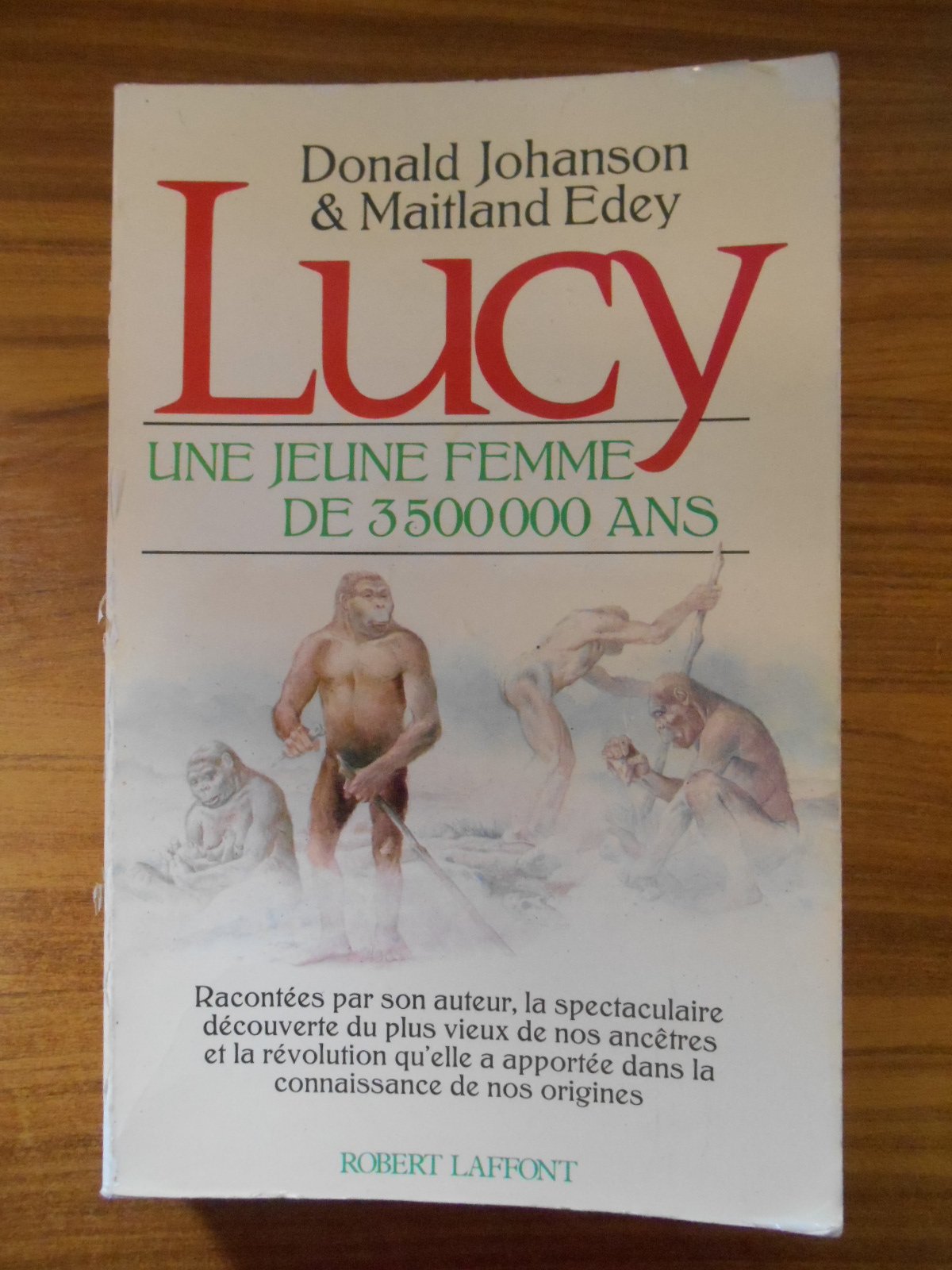 Lucy, une jeune femme de 3.500.000 ans Books