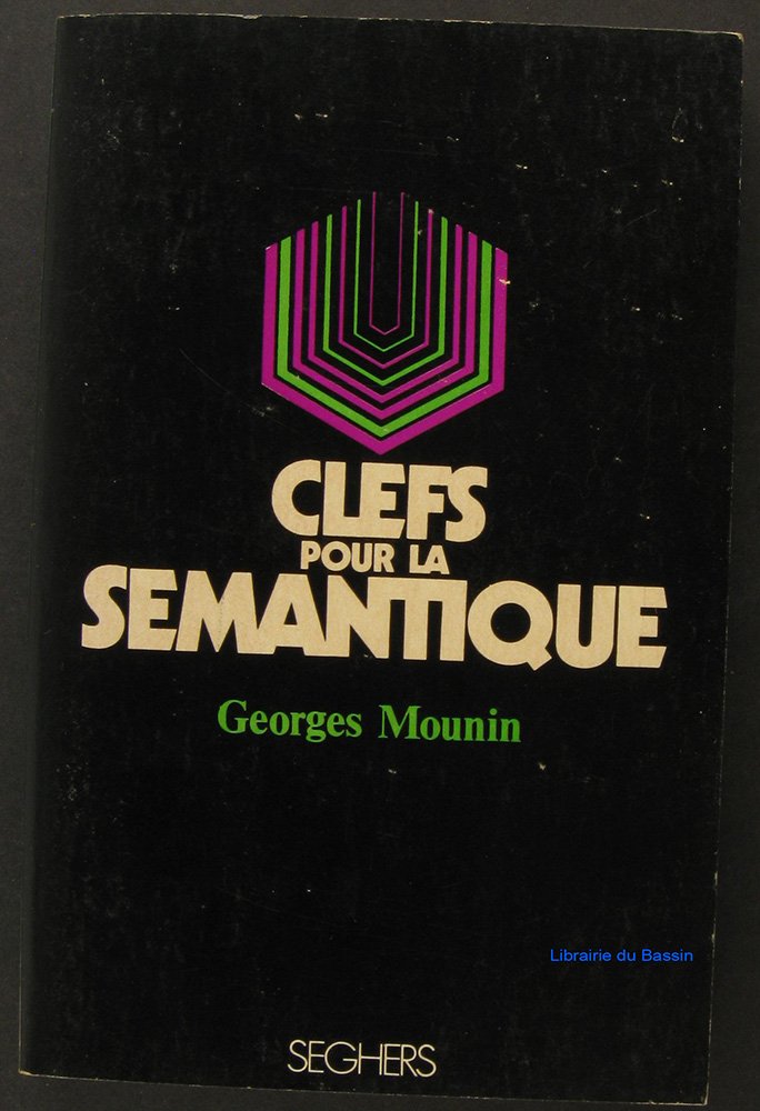 Clefs pour la semantique -l16 Books