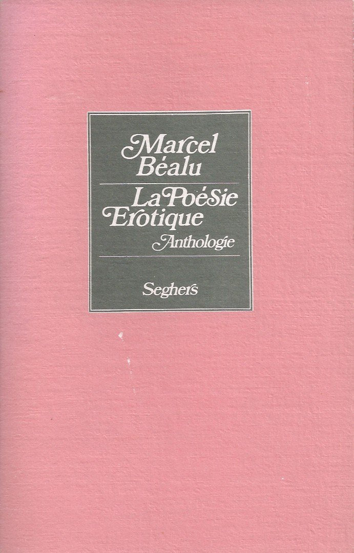 La poésie érotique book