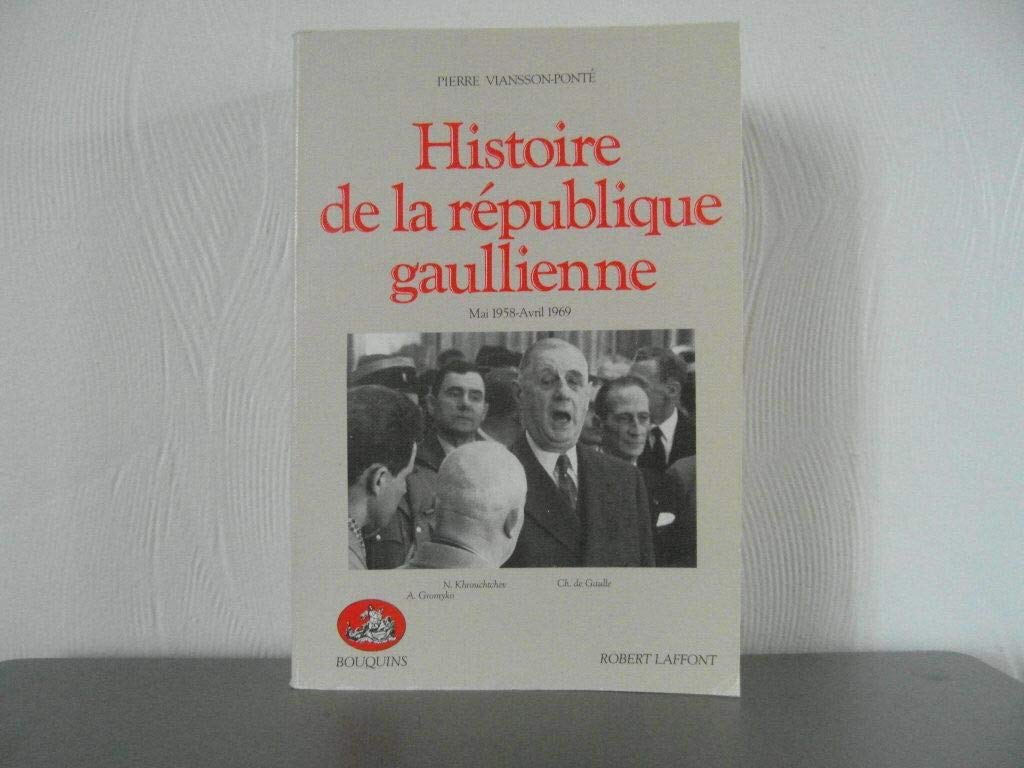 Histoire de la république gaullienne Books