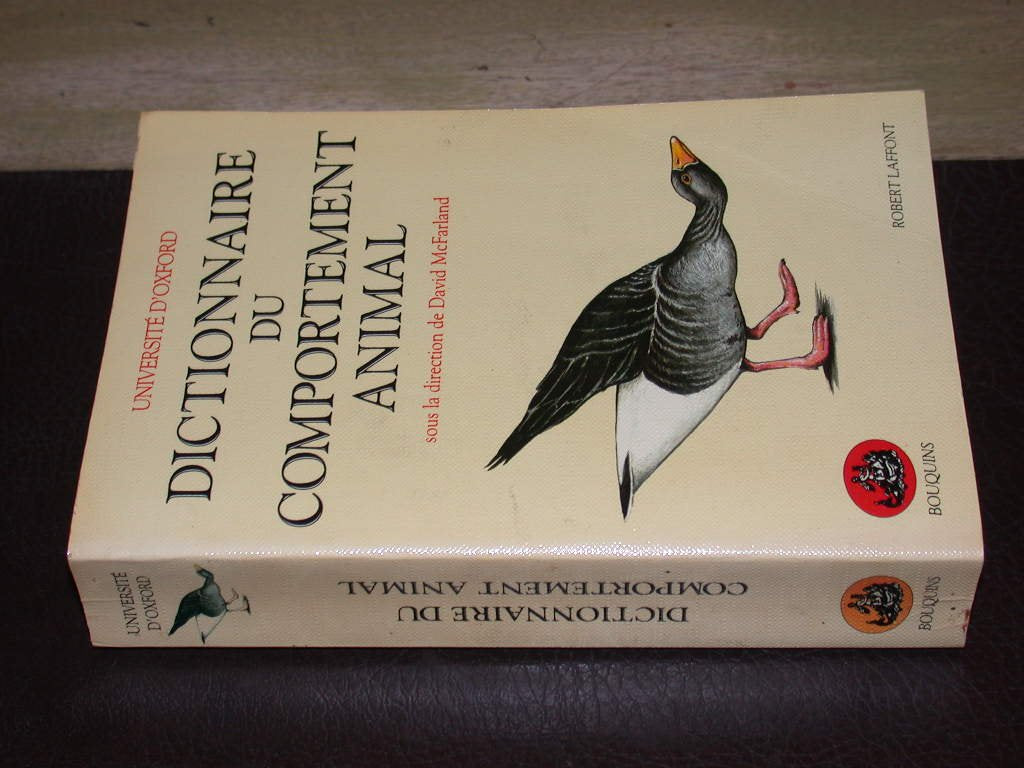 Dictionnaire du comportement animal Books