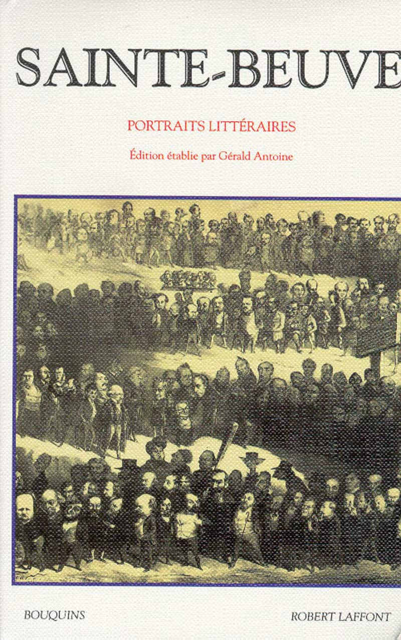 Portraits littéraires : Sainte Beuve book