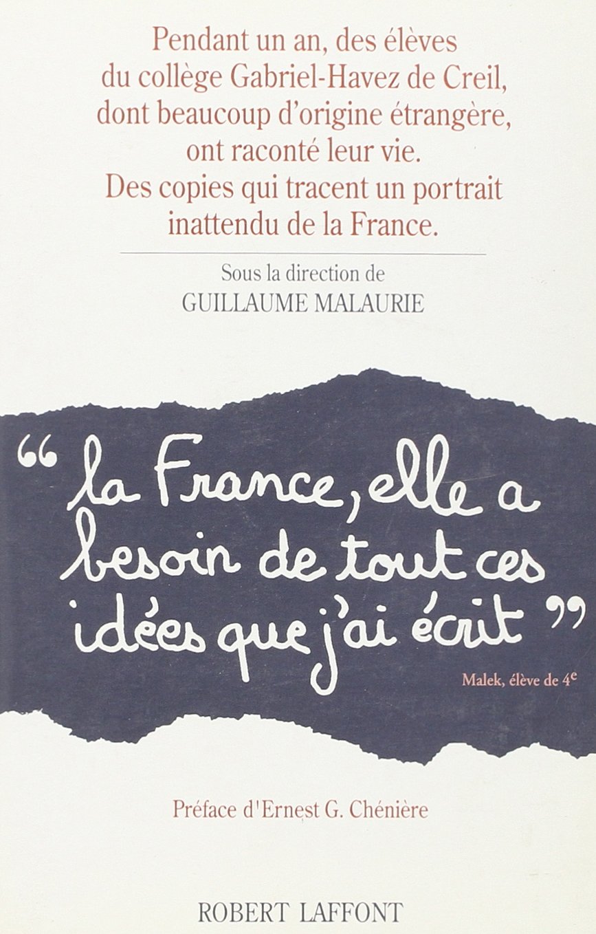 FRANCE A BESOIN TOUT CES IDEES book