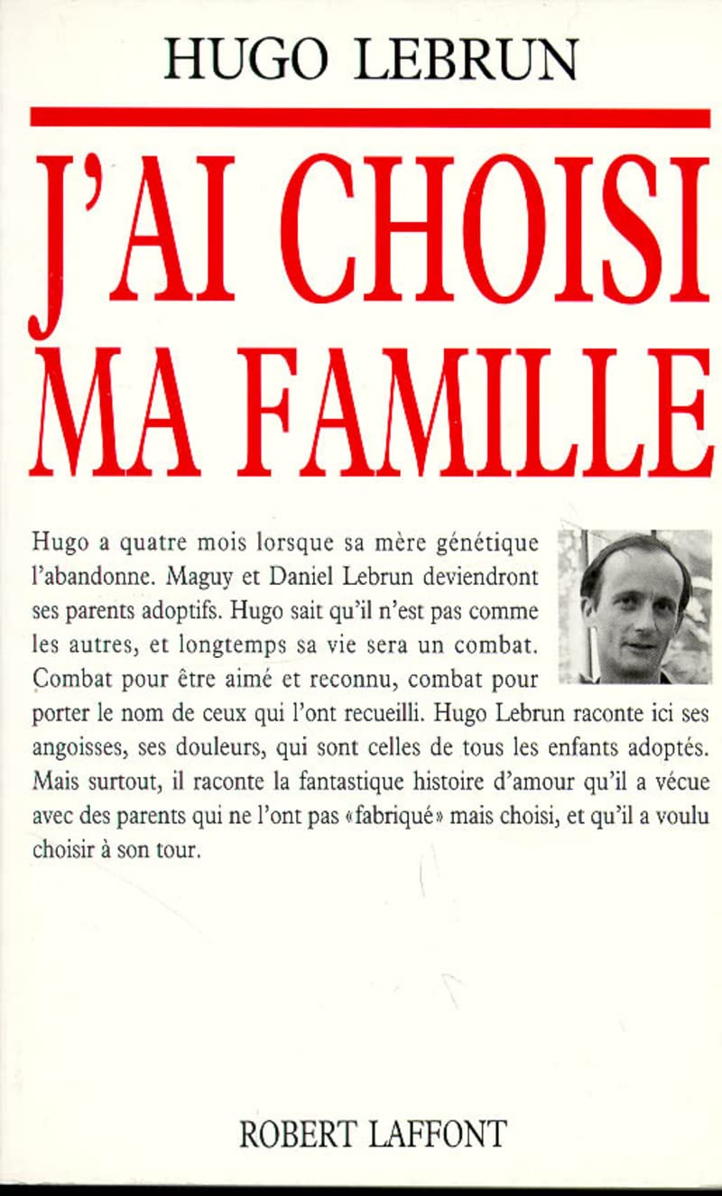 J'ai choisi ma famille book