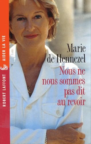 NOUS NE SOMMES PAS DIT REVOIR book