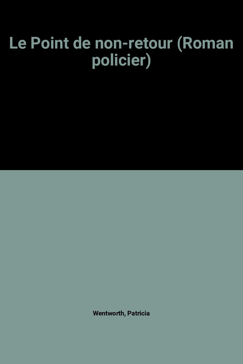 Le Point de non-retour (Roman policier) Books