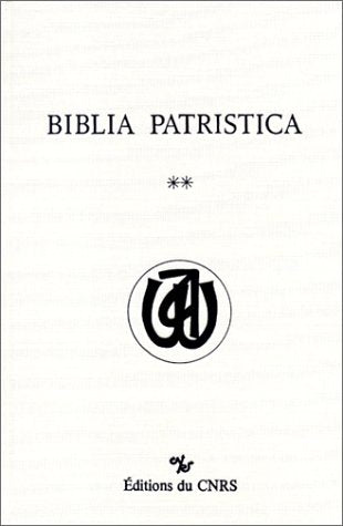 Biblia patristica -02 Books