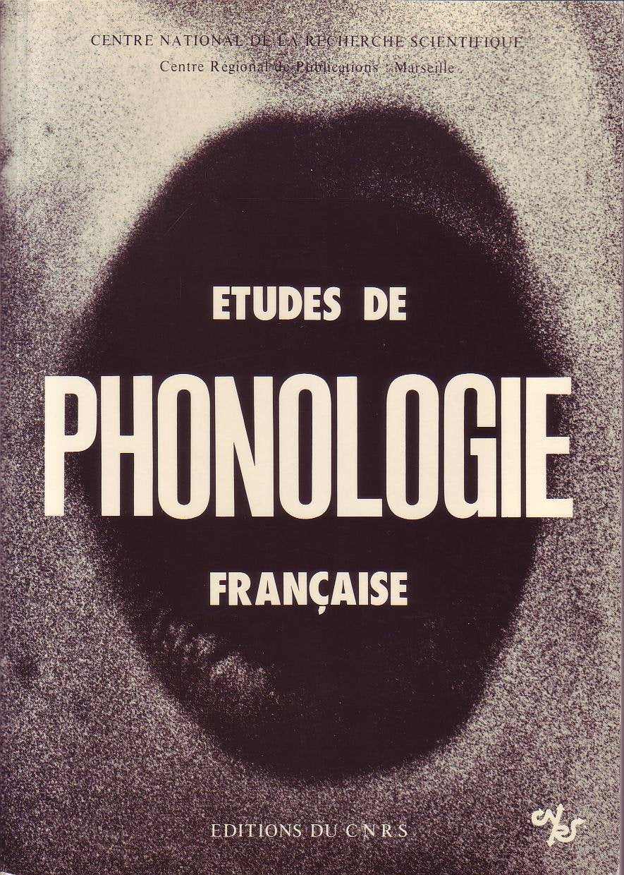Études de phonologie française Books