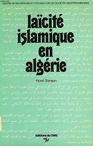 Laicite islamique en Algérie Books