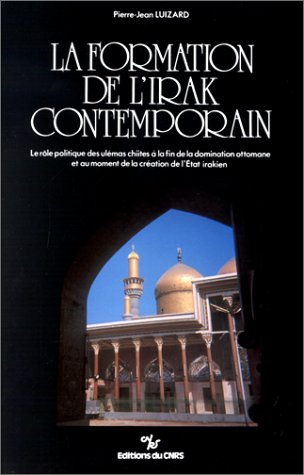 Formation de l'Irak Contemporain Code Renvoi 9826292 Books