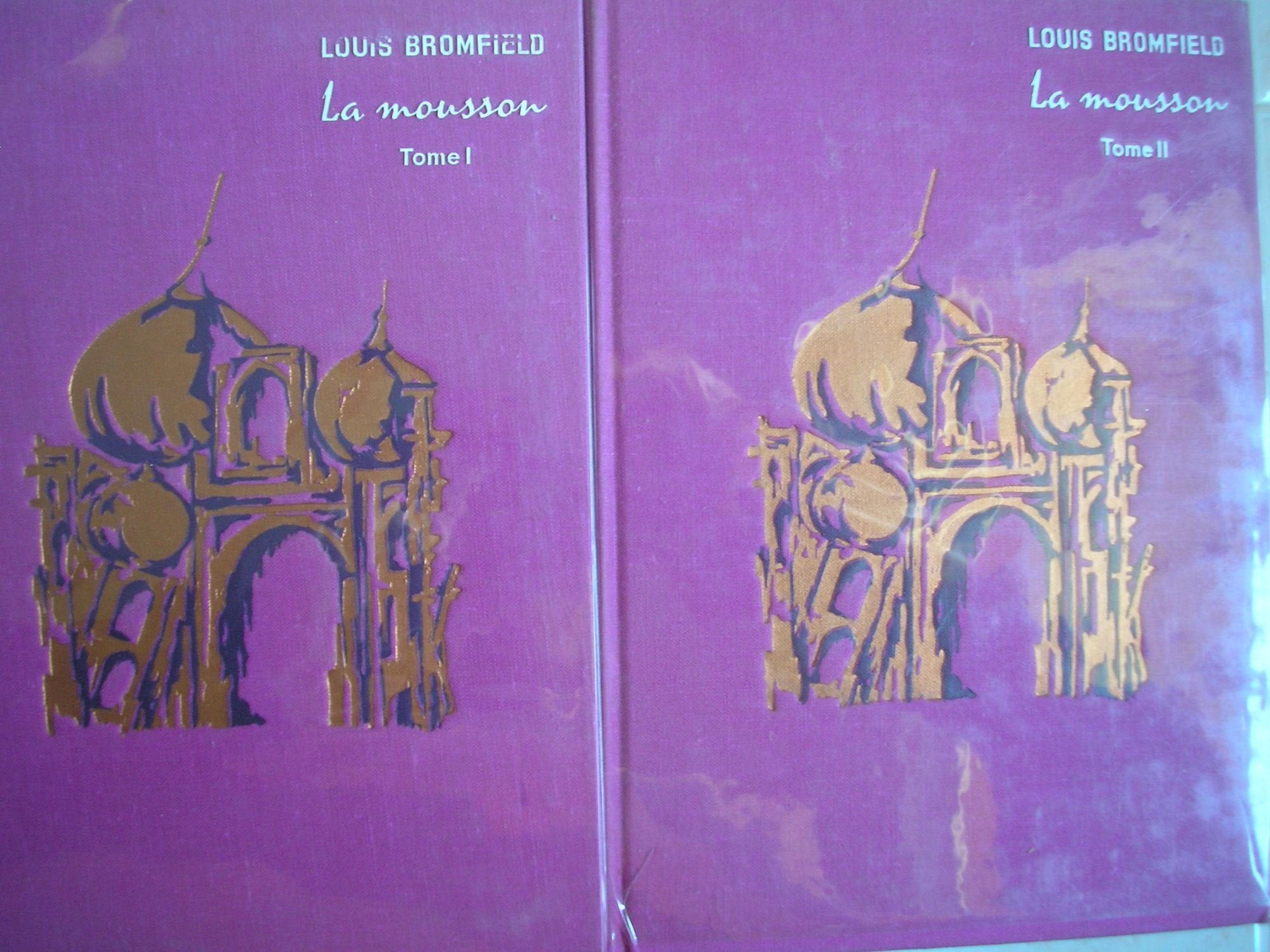 la mousson roman sur les indes modernes tome 1 + tome 2 - illustrations de jacques pecnard book