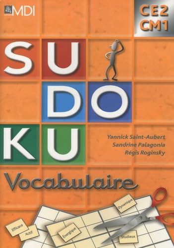 Sudoku Vocabulaire CE2 / CM1 Education & Training