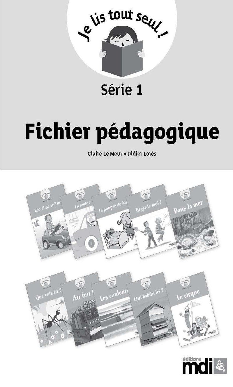 Fichier pédagogique - Je lis tout seul ! Série 1 book