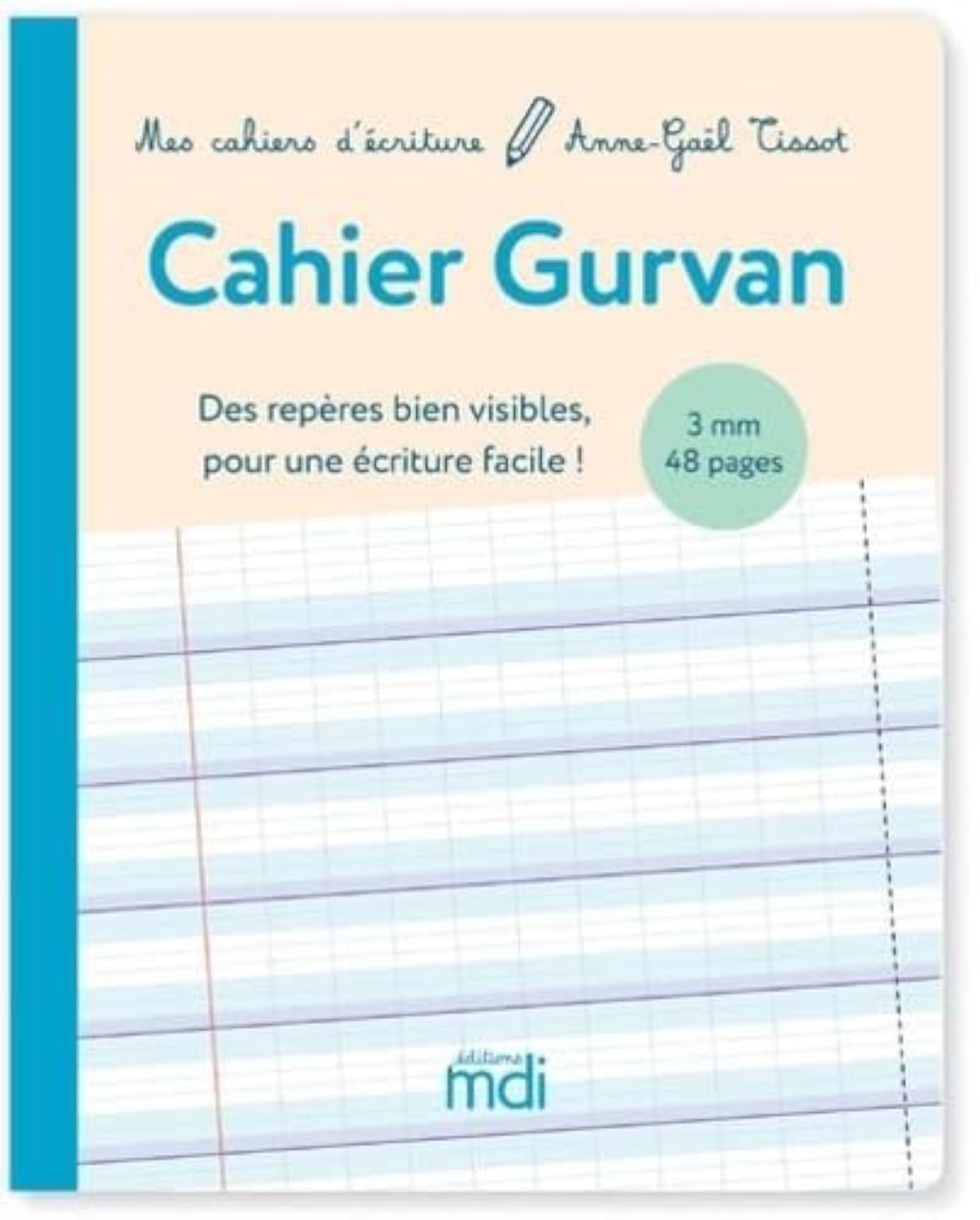 Cahier Gurvan 3 mm à la française book