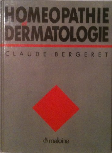 Homéopathie et dermatologie book