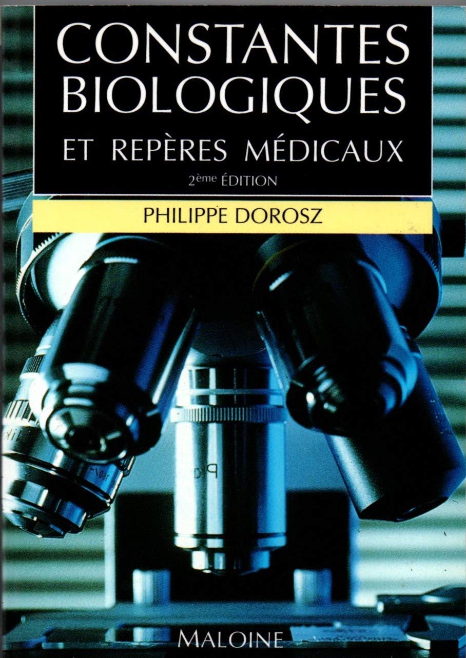 Constantes biologiques et repères médicaux book
