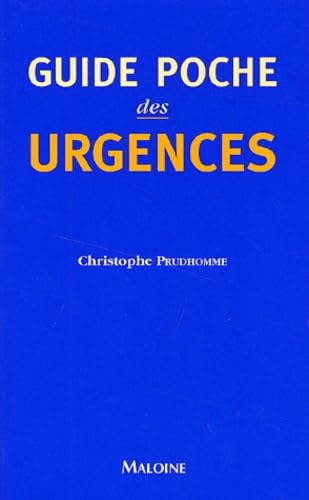 Guide poche des urgences Books