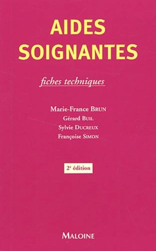 Aides-soignantes: Fiches techniques, 2ème édition Books