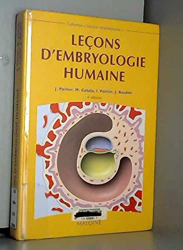 LECONS D'EMBRYOLOGIE HUMAINE, 4E ED. book