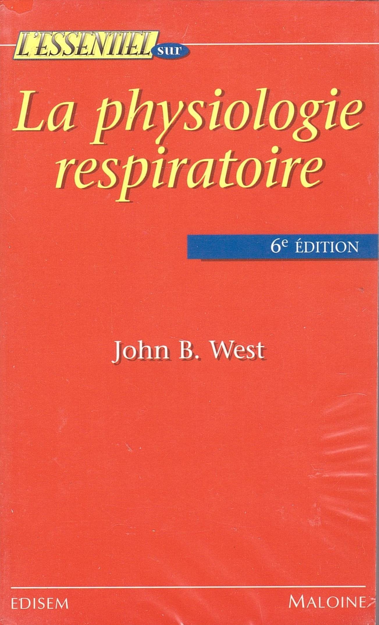 La physiologie respiratoire book