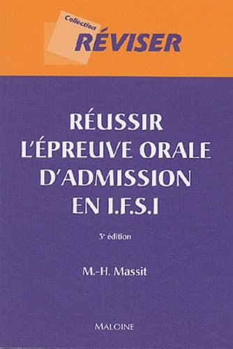 Réussir l'épreuve orale d'admission en IFSI book