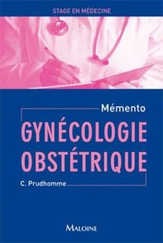 GYNECOLOGIE - OBSTETRIQUE - MSM book