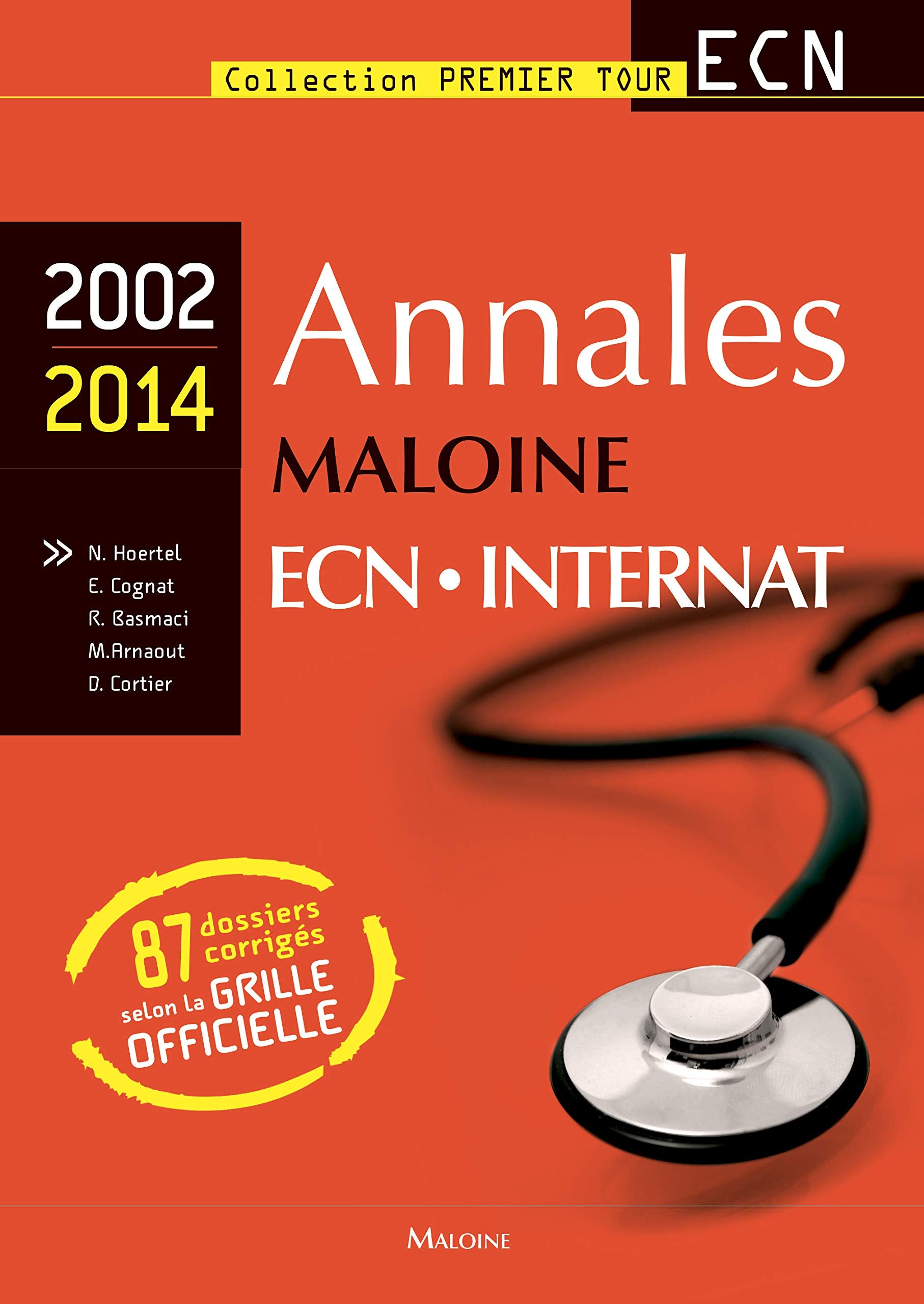 ANNALES MALOINE ECN 2002 - 2014 book
