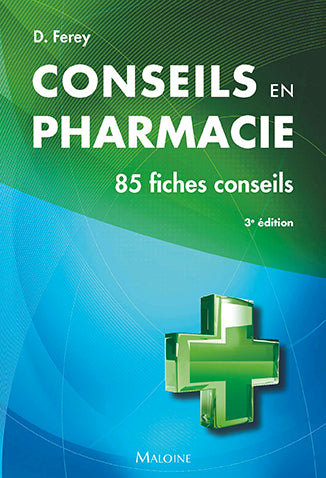 Conseils en pharmacie : 85 fiches conseils book