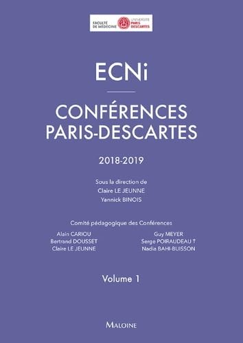 ECNI conférences paris-descartes v1 2018-2019 Reference Books