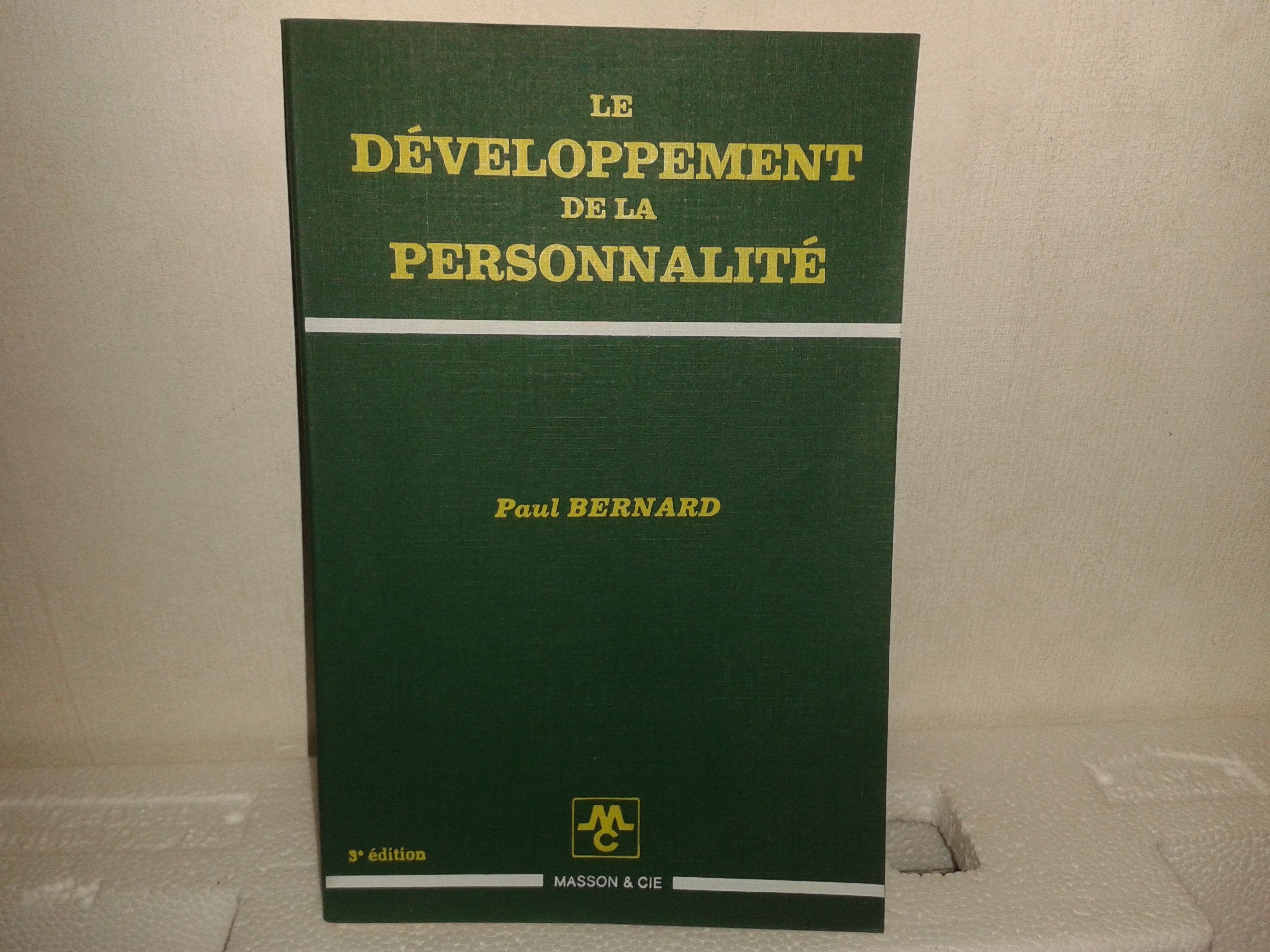 Le Développement de la personnalité book