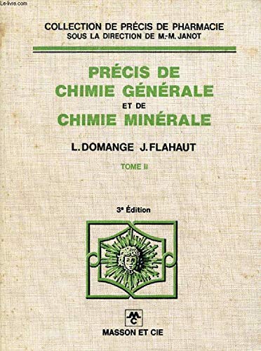 Précis de chimie générale et de chimie minérale Books