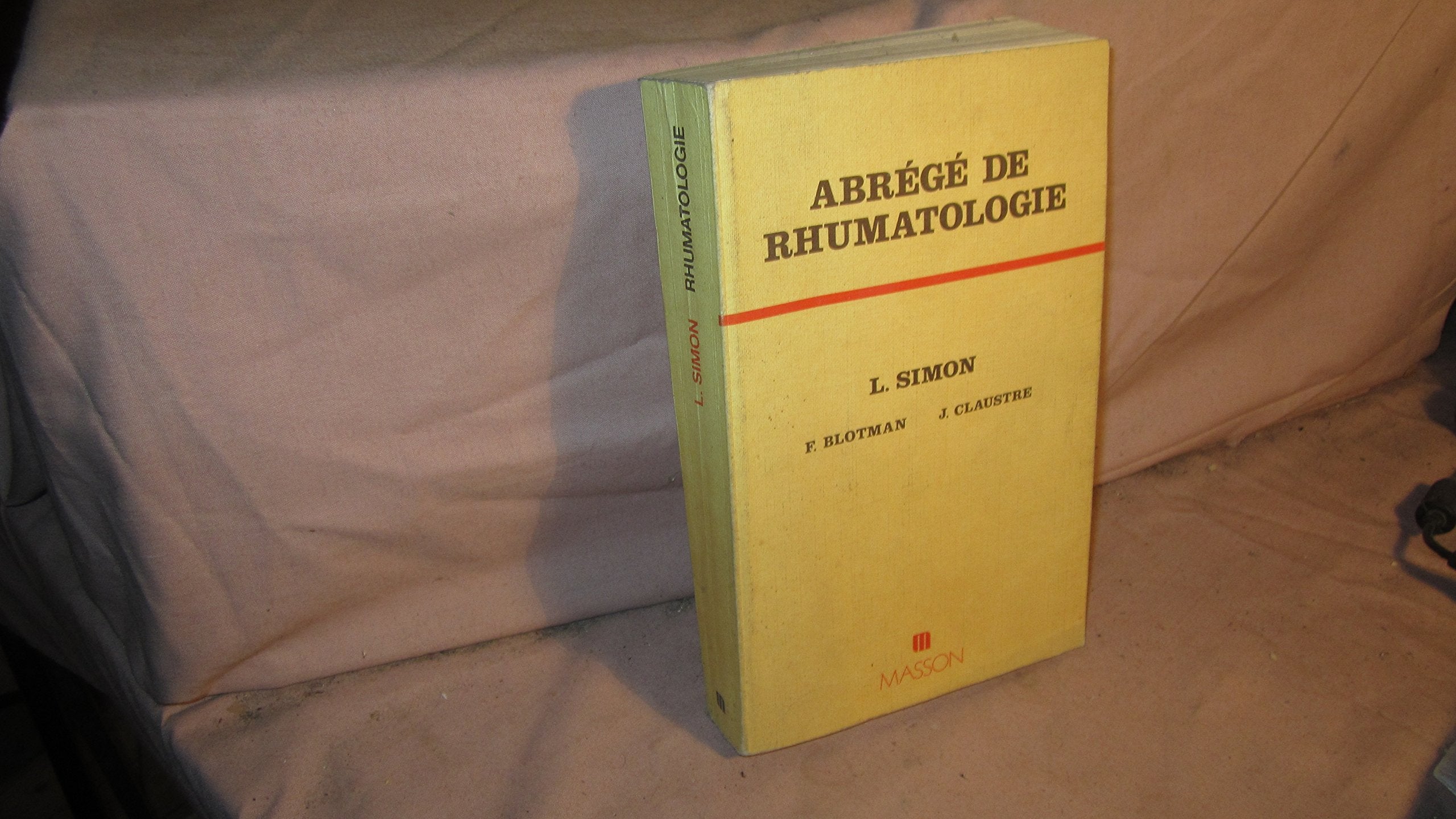 Abrégé de rhumatologie book