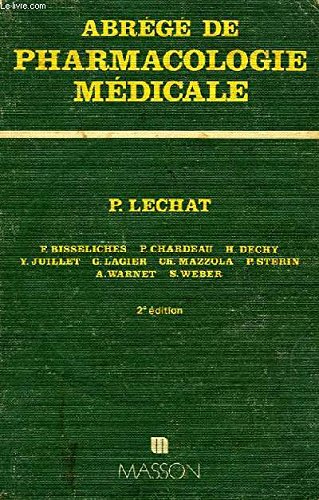 Abrégé de pharmacologie médicale Books