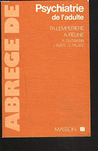 Psychiatrie de l'adulte book