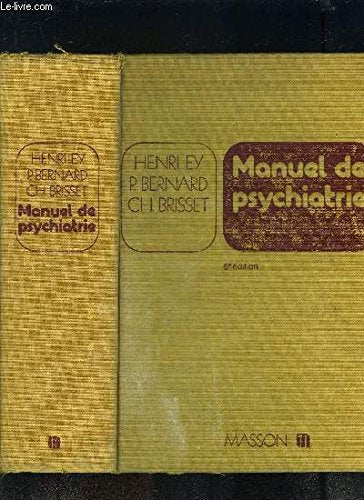 Manuel de psychiatrie book