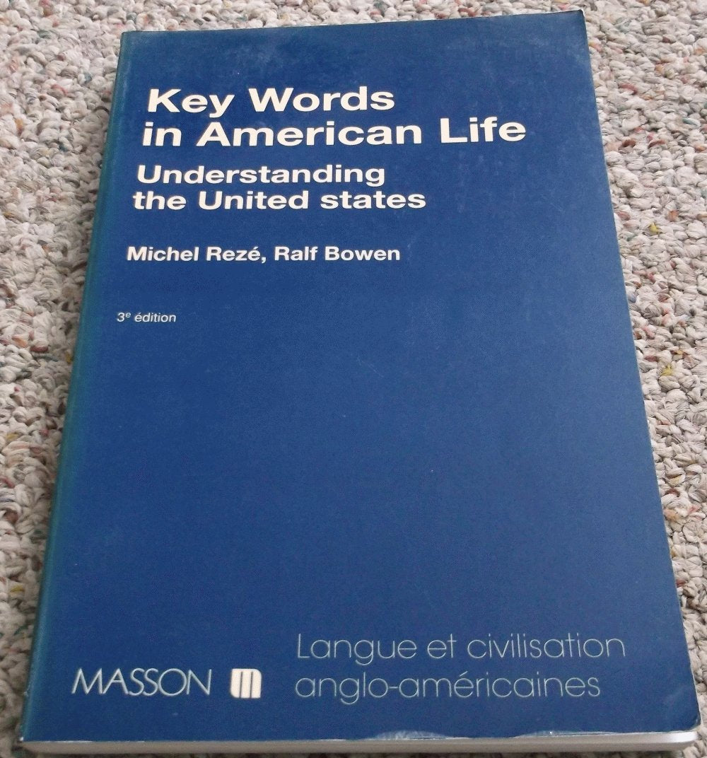 Key words in American life book