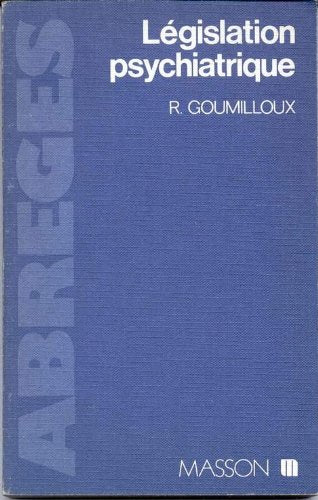 Législation psychiatrique (Abrégés) book
