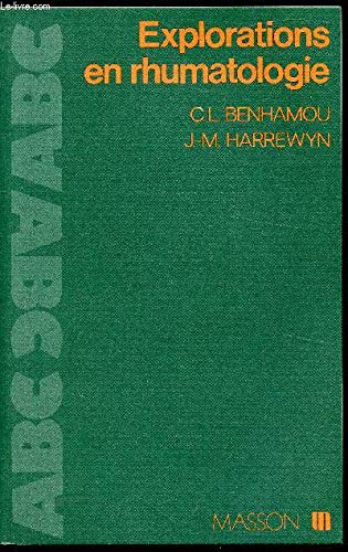 Exploration en rhumatologie Books