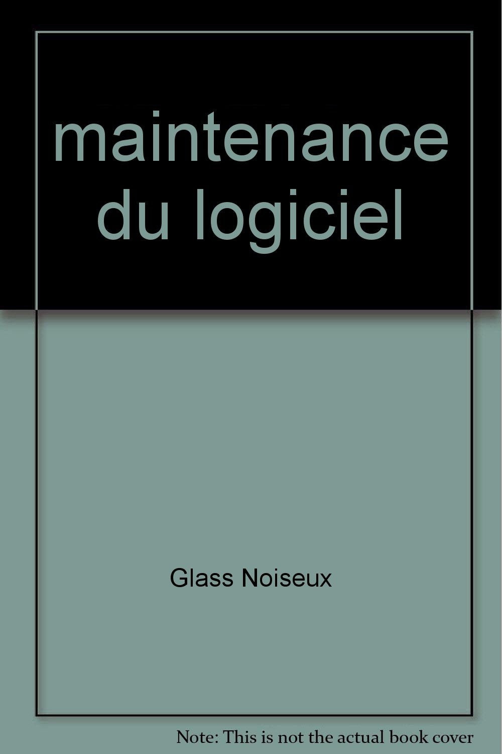 Maintenance du logiciel book